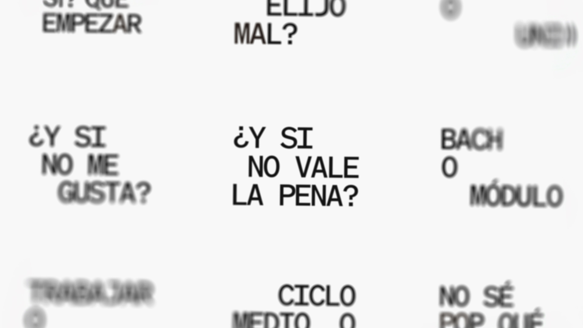 Visual from the Rumbo project